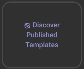 discover template button