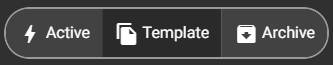 templates page selection control